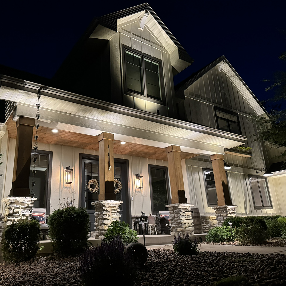 Patio & Landscape Lighting Installation in Madison, Wisconsin - Lang Lighting