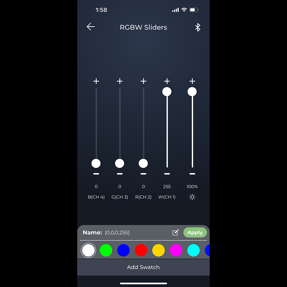 Permanent Christmas Lighting and Permanent RGB Lighting from Inception Lighting can be controlled via an app on your mobile device